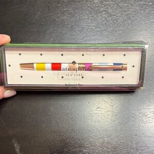 Kate Spade Colorful Striped Ballpoint Pen